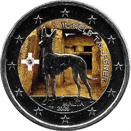 Malta. 2026. 2 Euro (SC) Coloreada