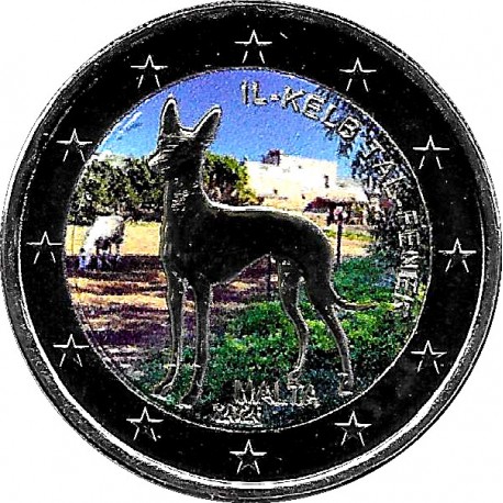 Malta. 2026. 2 Euro (SC) Coloreada