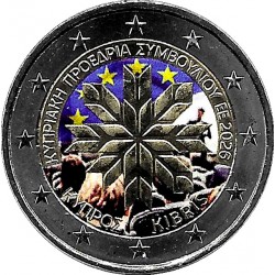 Chipre. 2026. 2 Euro (SC) Coloreada