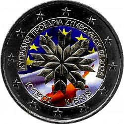 Chipre. 2026. 2 Euro (SC) Coloreada