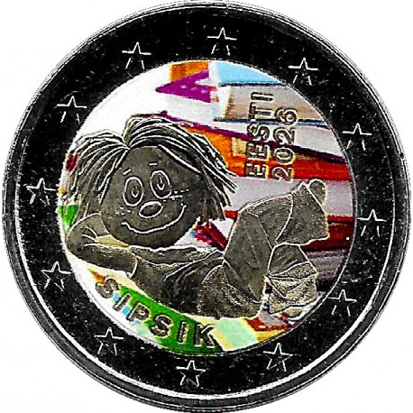 Estonia. 2026. 2 Euro (SC) Coloreada