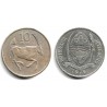 (5) Botswana. 1976. 10 Thebe (EBC)