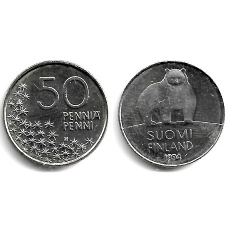 (66) Finlandia. 1994. 50 Pennia (SC)