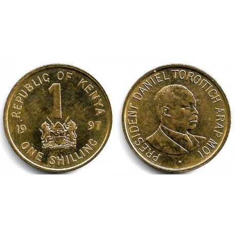 (29) Kenia. 1997. 1 Shilling (EBC+)