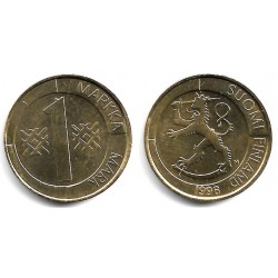 (76) Finlandia. 1996. 1 Markka (SC)