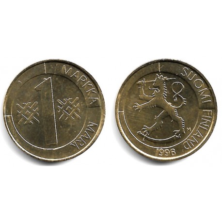 (76) Finlandia. 1996. 1 Markka (SC)