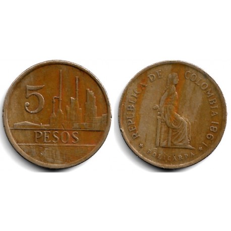 (268) Colombia. 1981. 5 Pesos (BC)