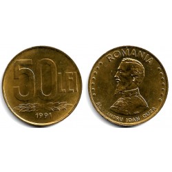 (110) Rumania. 1991. 50 Lei (EBC)