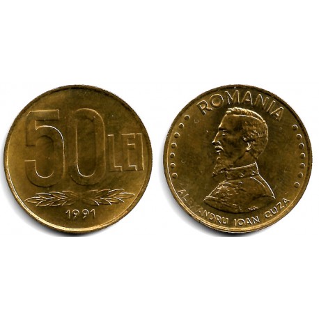 (110) Rumania. 1991. 50 Lei (EBC)