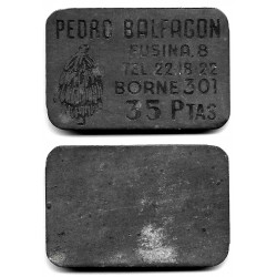 Pedro Balfagon. 35 Pesetas (MBC)