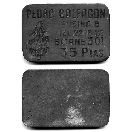 Pedro Balfagon. 35 Pesetas (MBC)