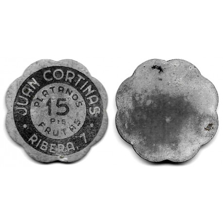 Juan Cortinas. 15 Pesetas (MBC-)
