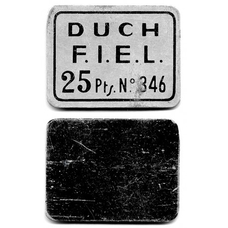 DUCH F.I.E.L. 25 Pesetas (MBC+)