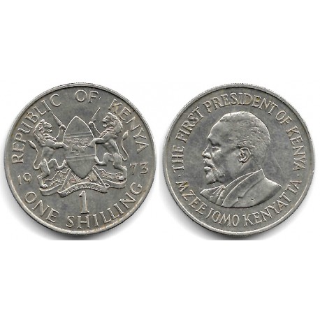 (14) Kenia. 1973. 1 Shilling (MBC+)