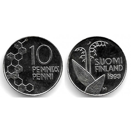 (65) Finlandia. 1993. 10 Pennia (SC)