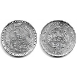 (97) Rumanía. 1978. 5 Lei (MBC)