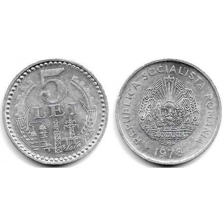 (97) Rumanía. 1978. 5 Lei (MBC)