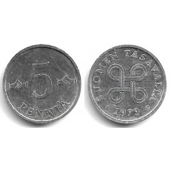 (45a) Finlandia. 1979. 5 Pennia (MBC)