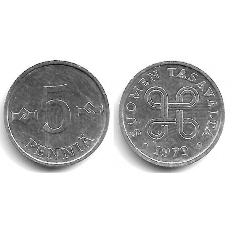 (45a) Finlandia. 1979. 5 Pennia (MBC)