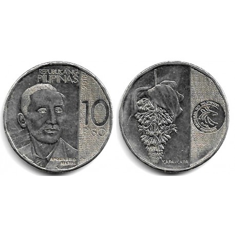 Filipinas. 2018. 10 Piso (MBC)