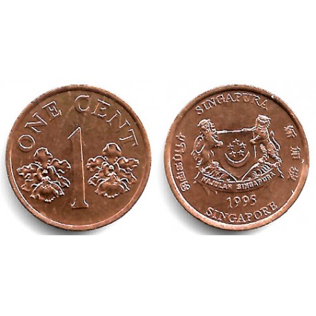 (98) Singapur. 1995. 1 Cent (EBC+)