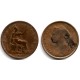(754) Gran Bretaña. 1880. Half Penny (BC)