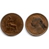 (754) Gran Bretaña. 1880. Half Penny (BC)