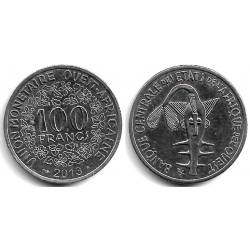 Estados África Oeste. 2013. 10 Francs (EBC)