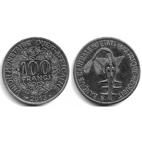 Estados África Oeste. 2013. 10 Francs (EBC)