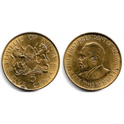 (10) Kenia. 1978. 5 Cents (EBC)