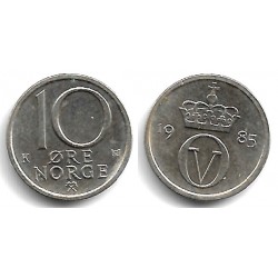 (416) Noruega. 1985. 10 Ore (SC-)