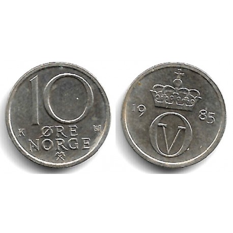 (416) Noruega. 1985. 10 Ore (SC-)