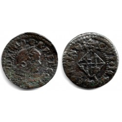 Luis XIV (Principado Catalán). 164X. Seiseno (BC+) Ceca de Barcelona