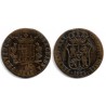 Fernando VII. 1823. 6 Cuartos (BC) Ceca de Barcelona