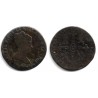 Isabel II. 1843. 8 Maravedí (BC/BC-) Ceca de Jubia
