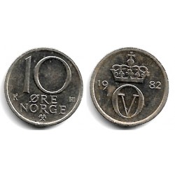 (416) Noruega. 1982. 10 Ore (MBC+)