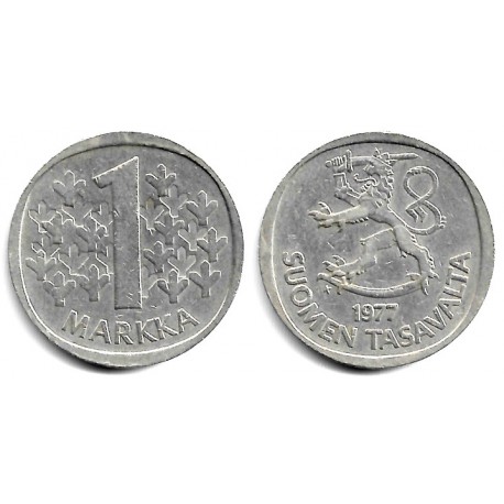 (49a) Finlandia. 1977. 1 Markka (MBC)