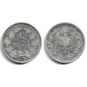 (17) Imperio Alemán. 1907(A). ½ Mark (MBC) (Plata)