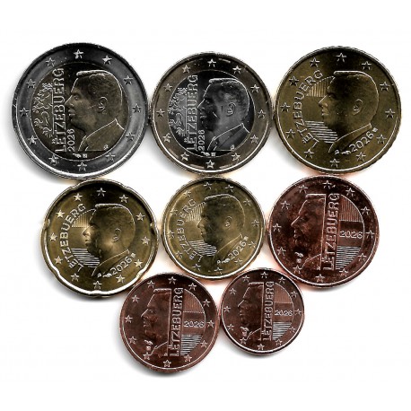 Luxemburgo. 2026. Serie Completa (SC) NUEVO DISEÑO