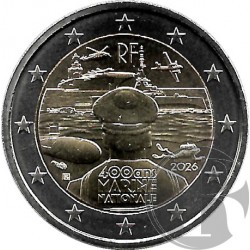 Francia. 2026. 2 Euro (SC) Marina