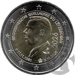 Luxemburgo. 2026. 2 Euro (SC) Gran Duque Guillermo