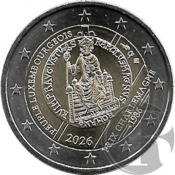 Luxemburgo. 2026. 2 Euro (SC) Carlomagno