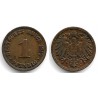 (10) Imperio Alemán. 1912(A). 1 Pfennig (MBC)