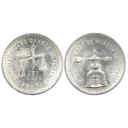 (M49a) Estados Unidos Mexicanos. 1949. 1 Onza (EBC) (Plata) 33,625 gr. de .925 Milésimas