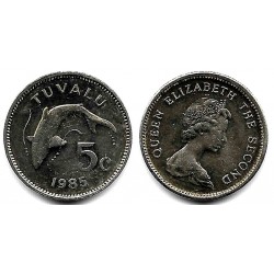(3) Tuvalu. 1985. 5 Cents (SC)