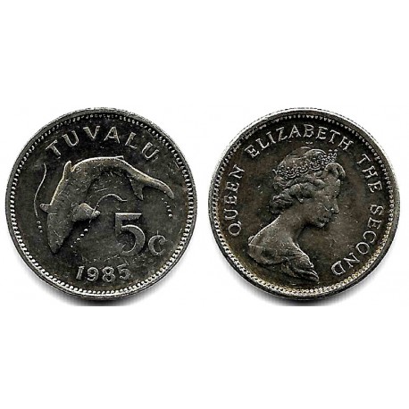 (3) Tuvalu. 1985. 5 Cents (SC)