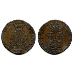 Isabel II. 1846. 3 Cuartos (BC/BC-) Ceca de Cataluña