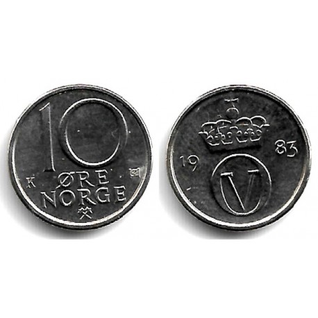 (416) Noruega. 1983. 10 Ore (SC)