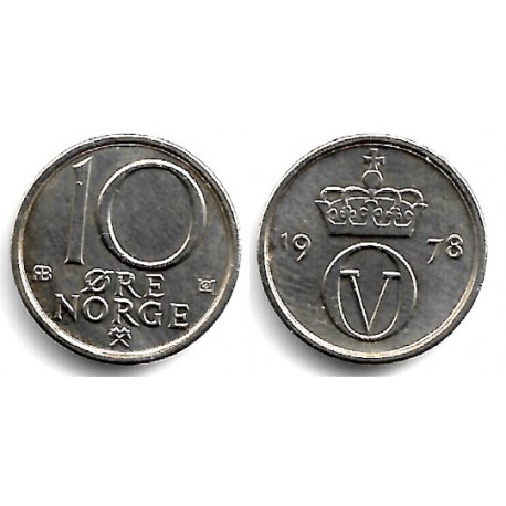(416) Noruega. 1978. 10 Ore (SC)