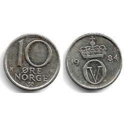 (416) Noruega. 1981. 10 Ore (EBC)